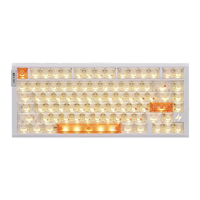 ATK RS7 Air Wired Magnetic HE keyboard White RS7AW
