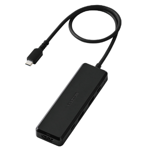エレコム 5in1ドッキングステーション(マグネット付き/5Gbps/4K60Hz) ブラック DST-N050BPBK-イメージ2