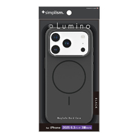 トリニティ iPhone 17 Pro用[Lumino] MagSafe対応 ハードケース ブラック TR-IP25M3-LOMS-BK