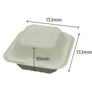 パックスタイル バガス容器 新ABランチ 150-150 50枚 FC370SH-00697878-イメージ3