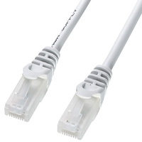 サンワサプライ ツメ折れ防止CAT5eLANケーブル(3．0m) ホワイト LA-Y5TS-03