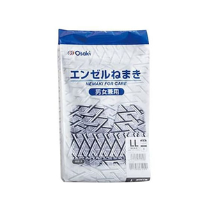 オオサキメディカル エンゼルねまき 紺 死後処置用品 74540(LL) FCF737Y-24-7927-04-イメージ1