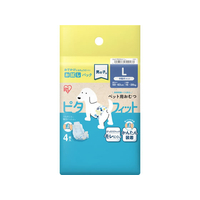 アイリスオーヤマ ペット用おむつ ピタフィット 男の子用 L 4枚 FCJ503V-MNPD-L4