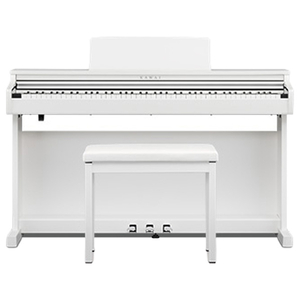 KAWAI 電子ピアノ 【固定椅子&ヘッドホン付き】 CXライン Colorful Experience サテンホワイト調仕上げ CX202-W-イメージ2