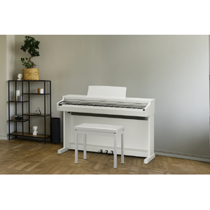 KAWAI 電子ピアノ 【固定椅子&ヘッドホン付き】 CXライン Colorful Experience サテンホワイト調仕上げ CX202-W-イメージ3
