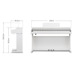 KAWAI 電子ピアノ 【固定椅子&ヘッドホン付き】 CXライン Colorful Experience サテンホワイト調仕上げ CX202-W-イメージ5