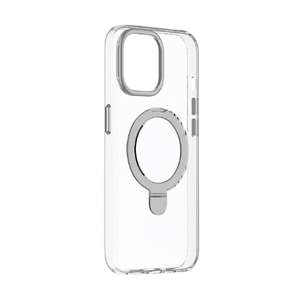 MOMAX iPhone 15 Plus用Magsafe対応スタンドケース Flip クリア MM25544I15PL-イメージ1