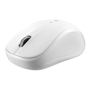 BUFFALO Bluetooth3．0対応 IR LED光学式マウス 3ボタンタイプ ホワイト BSMRB050WH-イメージ1