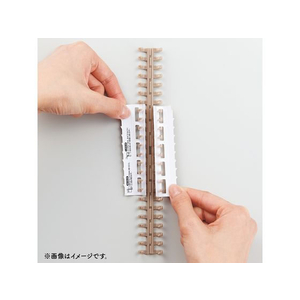 リヒトラブ カスタマイズ オープンリングノート とじ具 オフホワイト FC301PT-N2902-1-イメージ8