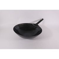 カンダ 鉄打出片手中華鍋 1.6mm42cm FC009PM-001046