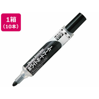 ぺんてる ホワイトボードマーカー ノックル 中字 黒 10本 FCF477N-EMWLM-A10