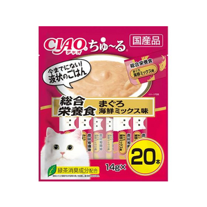 いなば CIAO ちゅーる まぐろ海鮮ミックス 14g×20本 FC011RK-イメージ1