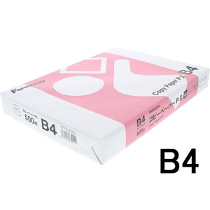 Forestway コピーペーパーPⅡ B4 500枚×2冊 F809546-FRW892278-イメージ1