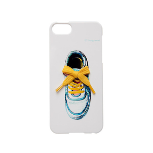 Happymori iPhone SE(第1世代)/5/5s用ケース D5 Calf Skin Leather Diary Vivid スニーカー ランニングシューズ HM2544I5S-イメージ1