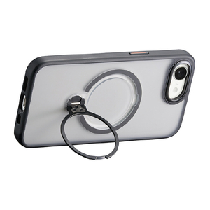 サンクレスト iPhone17e/16e用 マグスタプラスケース ブラック I38EIJS01-イメージ3
