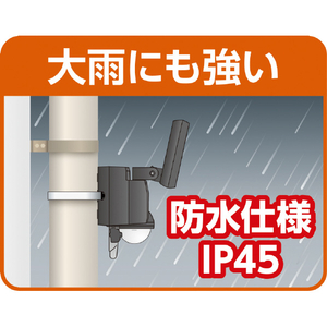 エルパ 連動センサー付きセンサーライト コンセント式 ESL-RS1202SET-イメージ9