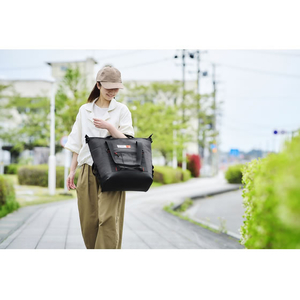 アイリスオーヤマ HUGEL エアロゲルトート型 クーラーバッグ 13L FCK708A-AGSC-T13C-イメージ2