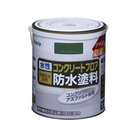 アサヒペン 水性コンクリートフロア防水塗料 1.6L ダークGR FC595PJ