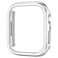 GAACAL Apple Watch Series 7-8 [45mm]用プラスチックフレーム メタリックシルバー W00224S6