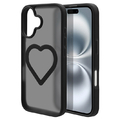 ラスタバナナ iPhone 16用Mignu TPU×PCケース ブラック＊フロストブラック 9121IP461HPFBK