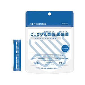 井藤漢方製薬 どっさり乳酸菌と酪酸菌 2g×24袋 FC817TH-イメージ1