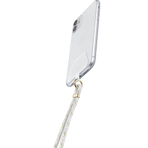 Cellularline スマホ iphone用ネックストラップ グレー UNIVERSALLACE2D-イメージ6