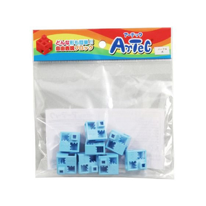 アーテック Artecブロック ハーフA 8P 水 FCS2852-77759-イメージ1