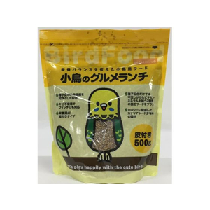 ペットライブラリー petitneru 小鳥のグルメランチ皮付き 500g FC041NA-イメージ1
