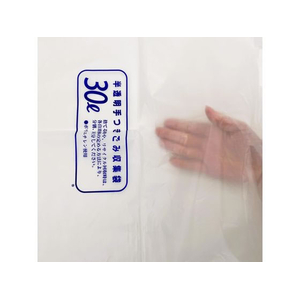ジャパックス 容量表示 手付きポリ袋 30L 50枚 FCE301S-HJN-39-イメージ3