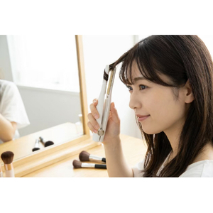 カトレ スリムポイント ヘアアイロン アイボリー＆ゴールド CTH-545-イメージ2