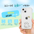 AKAN iPhone 14 Pro用ソフトクリアケース ワンちゃんと蝶々 AK23545I14P-イメージ4