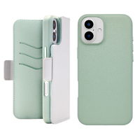 ユニケース iPhone 16 Plus用2Way Mag Flip Case グレー UNI-CSDIP24L-2MFGY