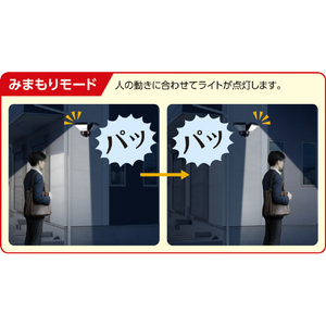 エルパ コンセント式 2灯センサーライト リモコン付 ESL-W3002AC-イメージ13