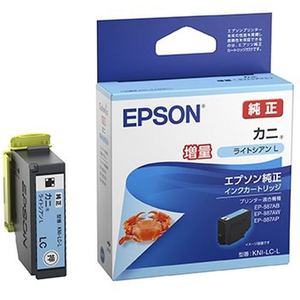 エプソン インクカートリッジ カニ ライトシアンL 増量 FC522TE-KNI-LC-L-イメージ2