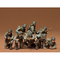 タミヤ 1/35 ドイツ歩兵 進撃セット 1/35 ミリタリーミニチュアシリーズ No.61 ﾀﾐﾔMM ﾄﾞｲﾂﾎﾍｲ ｼﾝｹﾞｷ ｶｲ