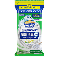 ジョンソンFCH SB流せるトイレブラシ除菌消臭プラスWB替え24個 SBﾄｲﾚﾌﾞﾗｼｼﾞﾖｷﾝﾌﾟﾗｽWBｶｴ24