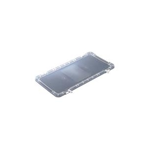 岐阜プラスチック工業 TP規格コンテナー蓋　TP－36蓋ロック付　透明 TP-36RF-イメージ1