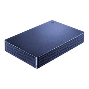 I・Oデータ USB 3．1 Gen 1/2．0対応ポータブルハードディスク(2TB) カクうす Lite ミレニアム群青 HDPH-UT2DNVR-イメージ2