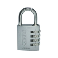アバス ABUS/ナンバー可変式ステンレスシャックル南京錠 145IB-40 シルバー FC894EU-4957679