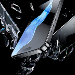 MOMAX iPhone 15 Plus用GlassPro+ 強化ガラスフィルム クリア MM25547I15PL-イメージ4