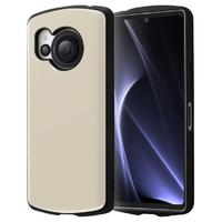 レイアウト AQUOS R8用耐衝撃ケース ProCa グレージュ RT-AQFS1AC3/GG