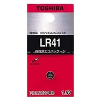 東芝 アルカリボタン電池 LR41EC