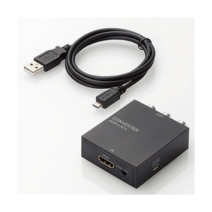 エレコム 映像変換コンバーター(HDMI-RCA) AD-HDCV02-イメージ1
