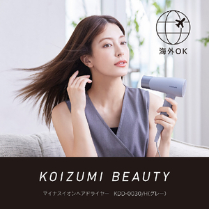 コイズミ ドライヤー グレー KDD-0030/H-イメージ12