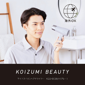 コイズミ ドライヤー グレー KDD-0030/H-イメージ14