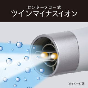 コイズミ ドライヤー グレー KDD-0030/H-イメージ7