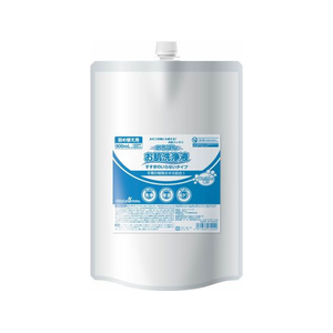 カミ商事 いちばん お肌洗浄液 すすぎのいらないタイプ 詰替 900mL FCF651U-イメージ1