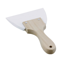 カンダ 木柄三角シリコンゴムヘラ大 FC70089