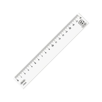 共栄プラスチック R-PET直線定規 18cm P-2018 FCA867U-4605528