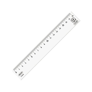 共栄プラスチック R-PET直線定規 18cm P-2018 FCA867U-4605528-イメージ1